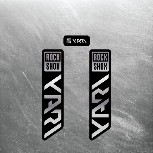 2021 ROCKSHOX YARI Fork Decals / Mountain Bike Fork Decals / Multiple Colors