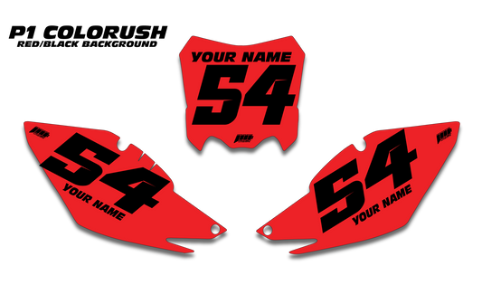 P1 HONDA COLORUSH Plates