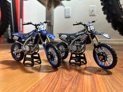 Custom Replica 1:12 Scale Motocross Bike Graphics