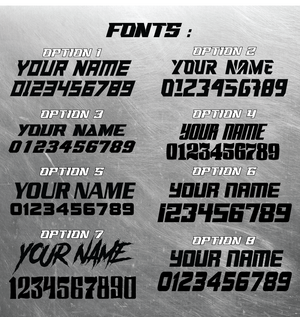 Personalized Metallic Number Plate Decals, Custom Plate decal, Motocross Plate Decals, Waterproof Decals, Number Decals, Any size