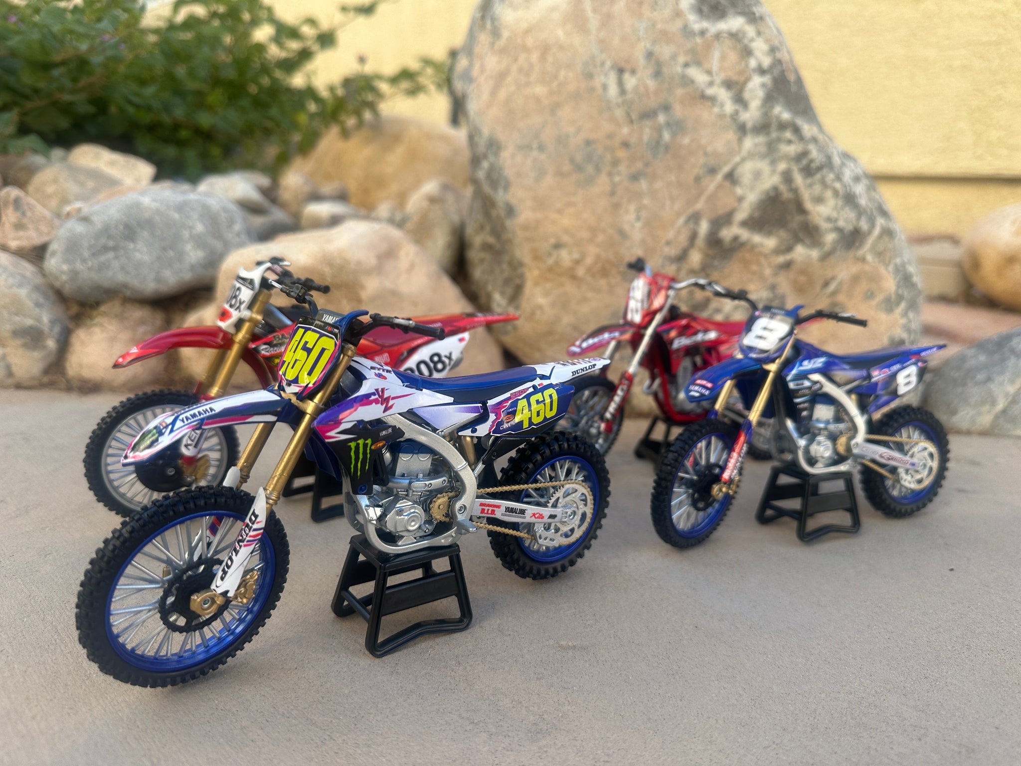 Custom Replica 1:12 Scale Motocross Bike Graphics