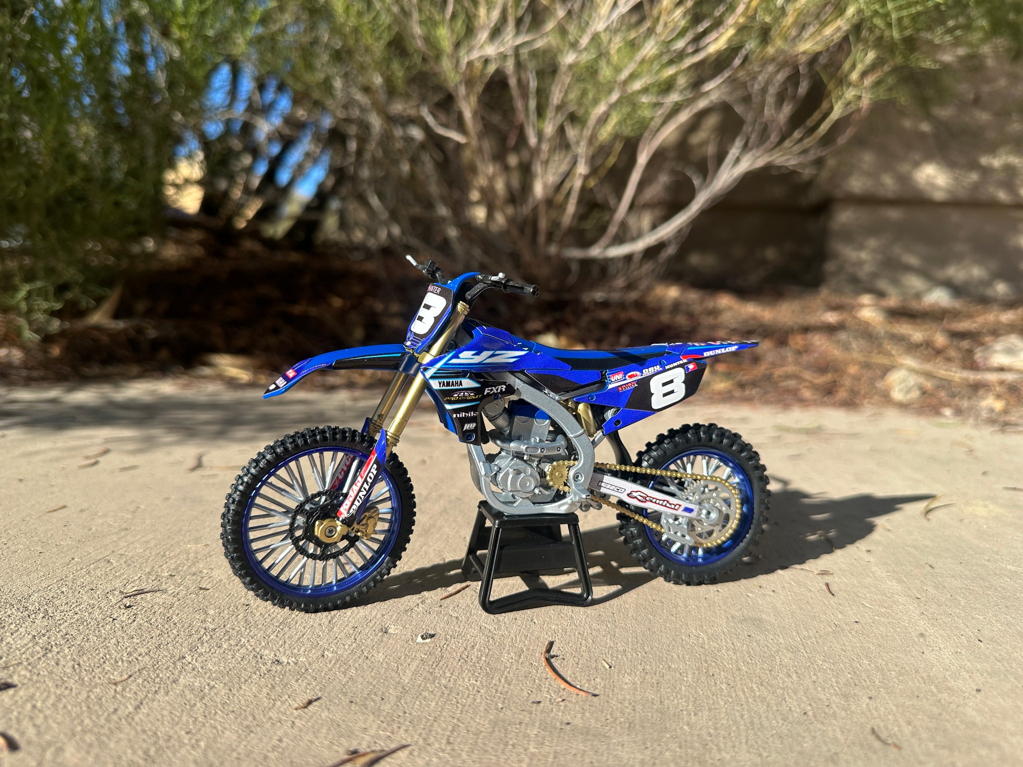 Custom Replica 1:12 Scale Motocross Bike Graphics