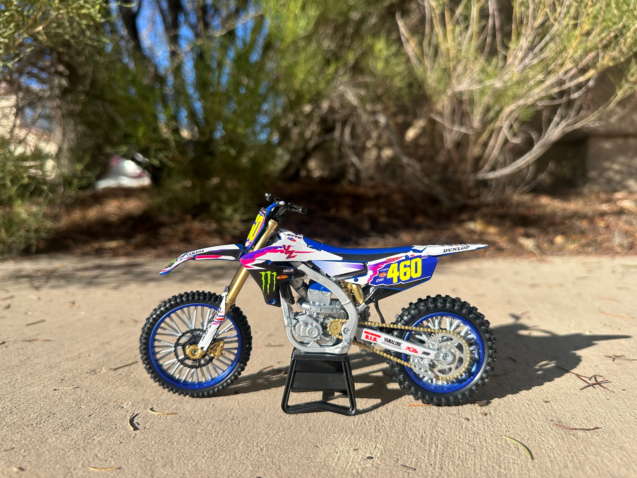 Custom Replica 1:12 Scale Motocross Bike Graphics