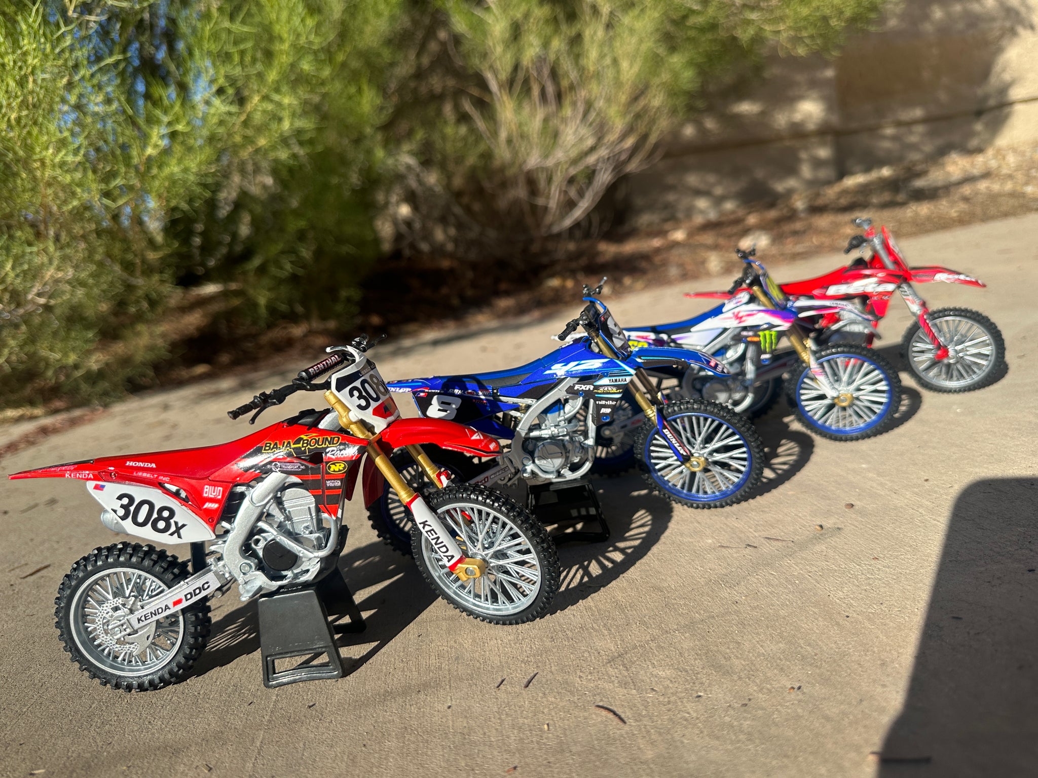 Custom Replica 1:12 Scale Motocross Bike Graphics
