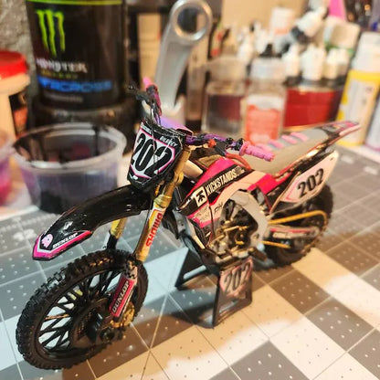 Custom Replica 1:12 Scale Motocross Bike Graphics