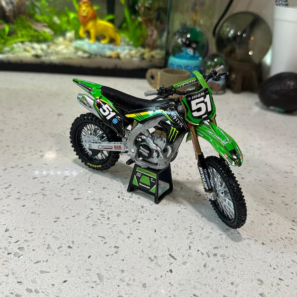 Custom Replica 1:12 Scale Motocross Bike Graphics