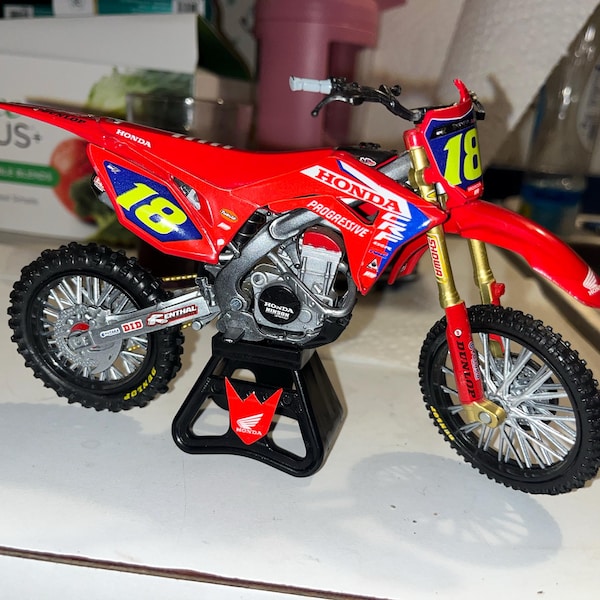 Custom Replica 1:12 Scale Motocross Bike Graphics