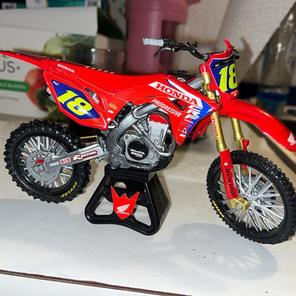 Custom Replica 1:12 Scale Motocross Bike Graphics