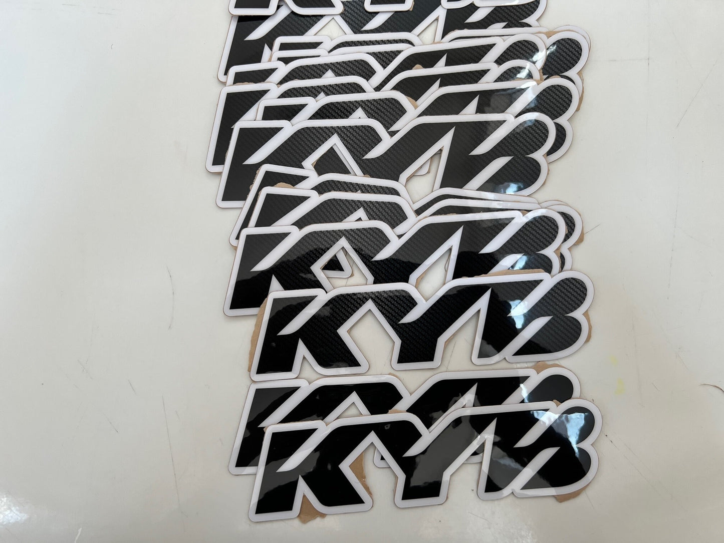KYB Suspension Decals, KYB, Motocross Decals, Stickers, Die Cut