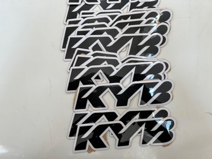 KYB Suspension Decals, KYB, Motocross Decals, Stickers, Die Cut