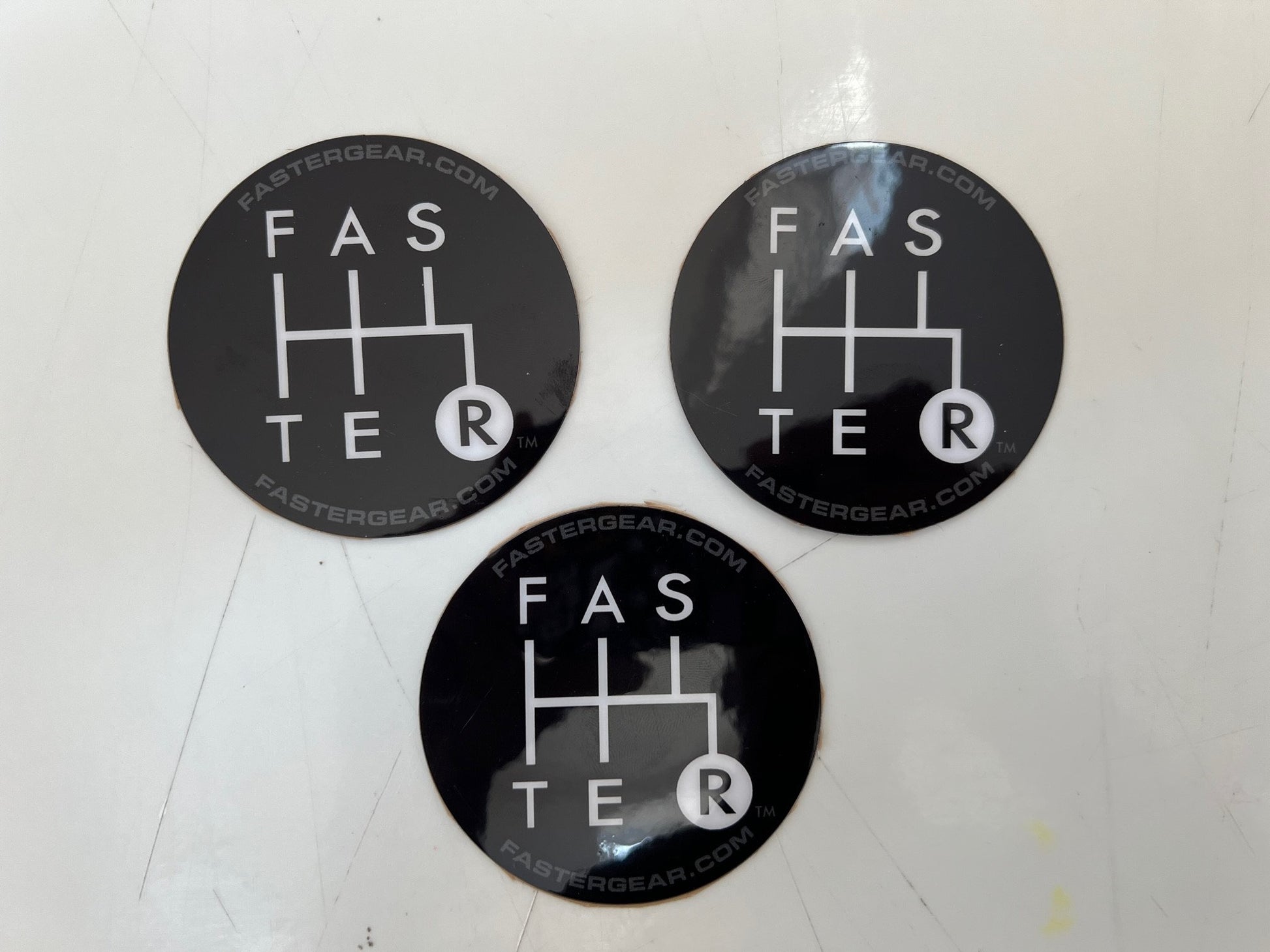 Faster Gear Decals, Motorsports Stickers, Gear Shift Decal, Racing Sticker