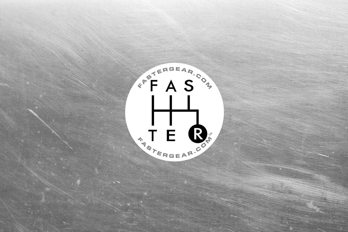 Faster Gear Decals, Motorsports Stickers, Gear Shift Decal, Racing Sticker