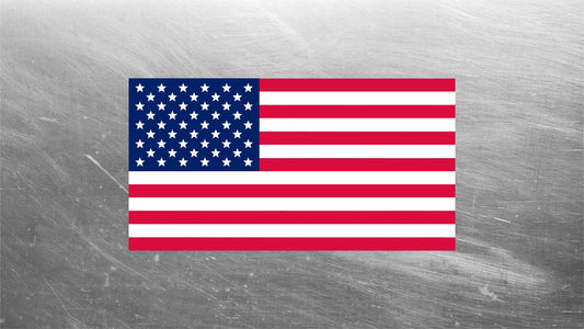 USA Flag Decals, Waterproof Stickers, American Flag Stickers, USA Decals
