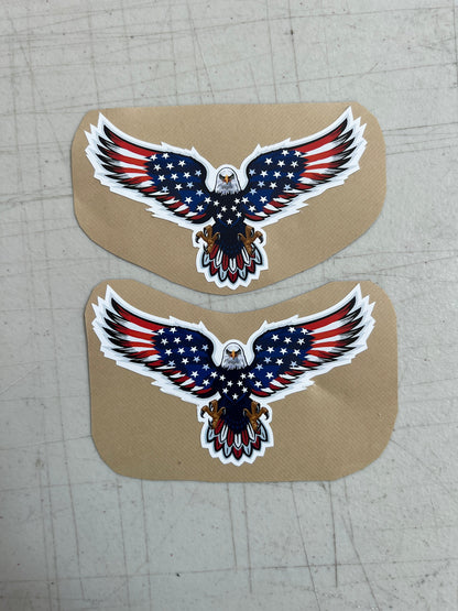 American Bald Eagle USA Decal, Waterproof Stickers, America Stickers, USA Decals, USA Made