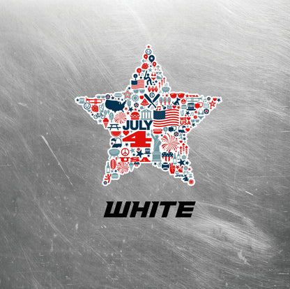 4th of July Star Decals, Star stickers, USA Decals, 4th of july, Decals