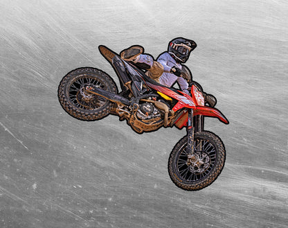 Action Sports Decals, Custom Photo Decal, Motocross Decals, Waterproof Decals, Personalized Decals