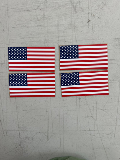 USA Flag Decals, Waterproof Stickers, American Flag Stickers, USA Decals