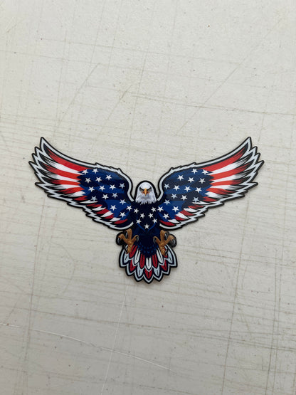 American Bald Eagle USA Decal, Waterproof Stickers, America Stickers, USA Decals, USA Made