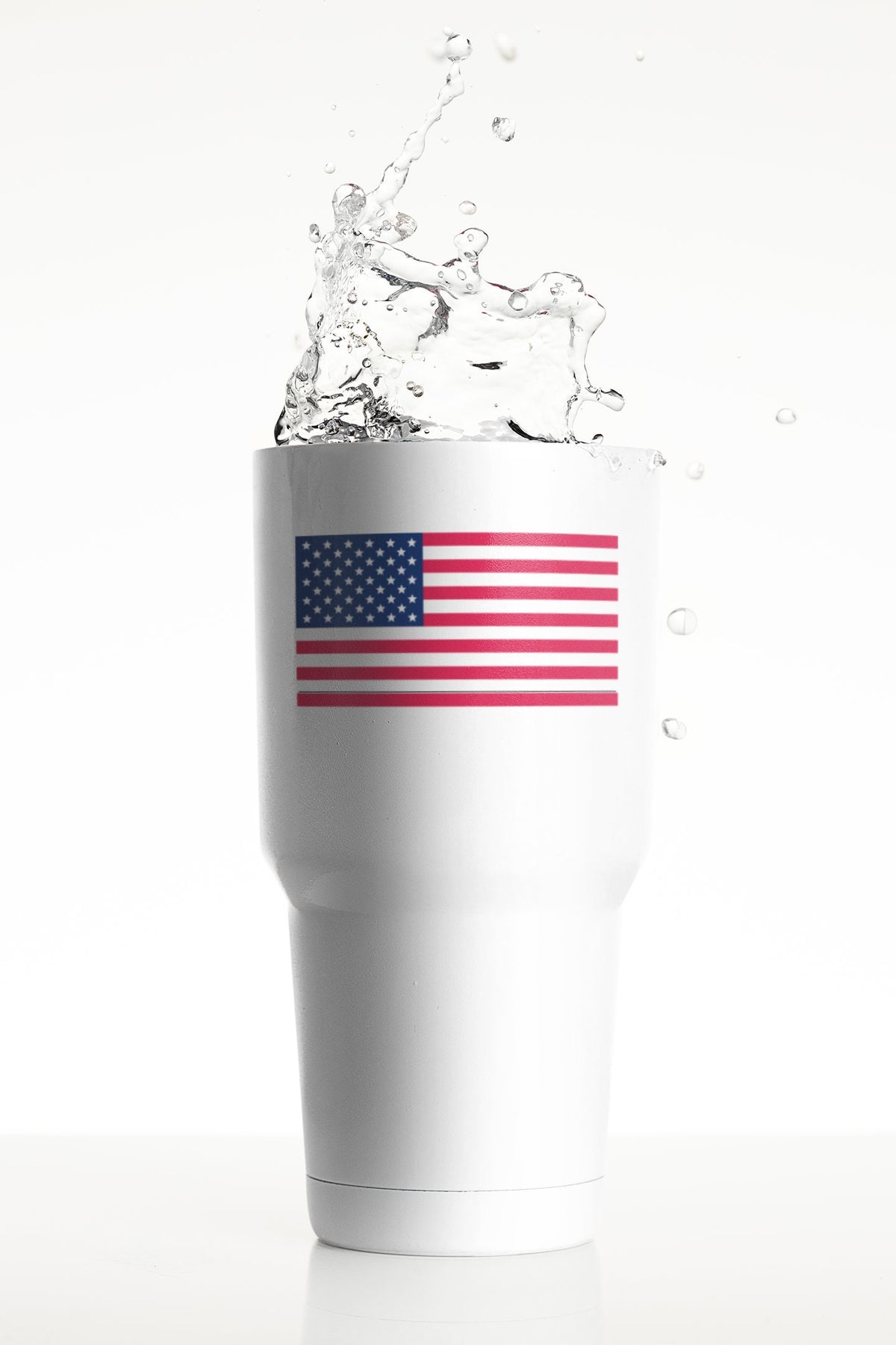 USA Flag Decals, Waterproof Stickers, American Flag Stickers, USA Decals