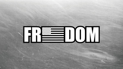 Freedom Decals, USA Stickers, Flag Decal, Freedom Waterproof Stickers