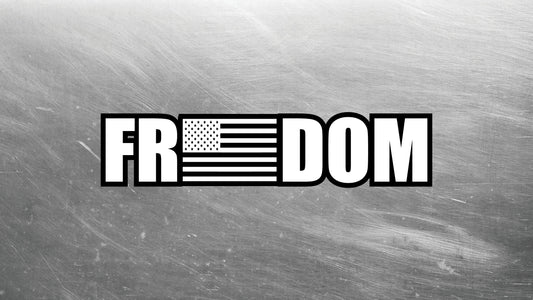 Freedom Decals, USA Stickers, Flag Decal, Freedom Waterproof Stickers