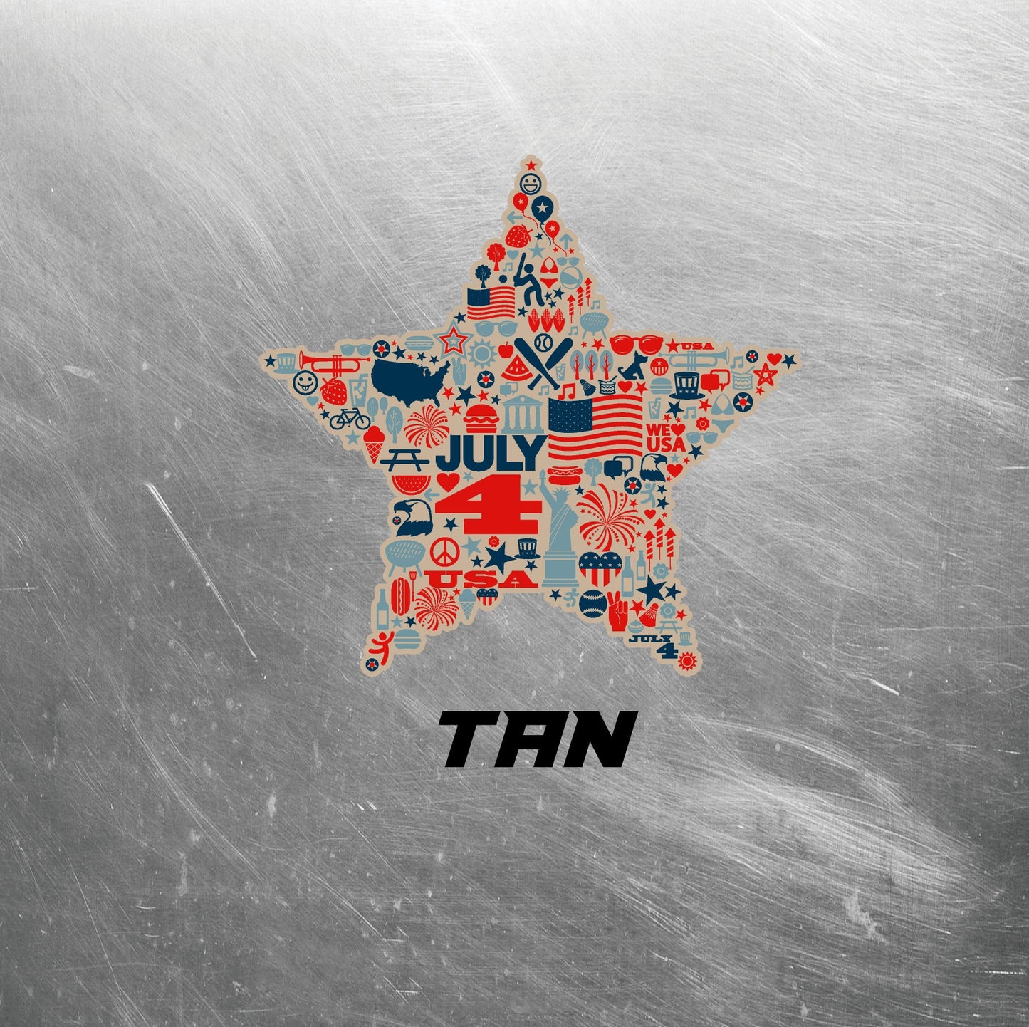 4th of July Star Decals, Star stickers, USA Decals, 4th of july, Decals