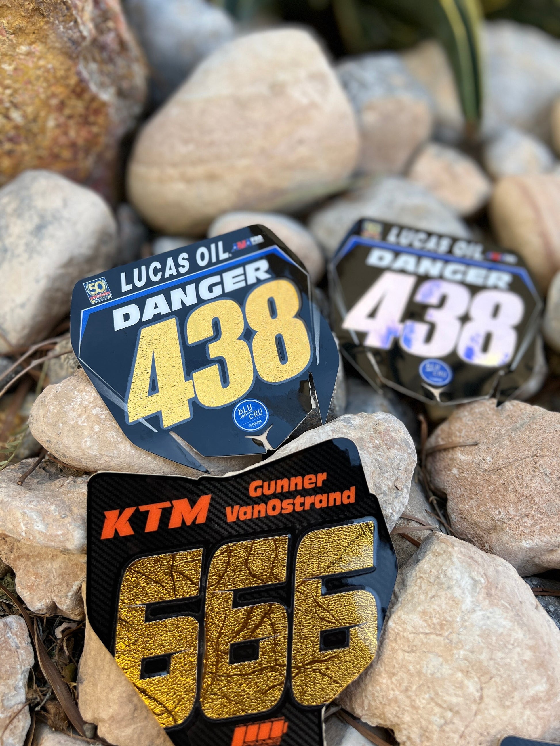 Personalized Metallic Number Plate Decals, Custom Plate decal, Motocross Plate Decals, Waterproof Decals, Number Decals, Any size
