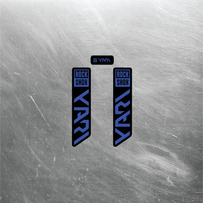 2021 ROCKSHOX YARI Fork Decals / Mountain Bike Fork Decals / Multiple Colors