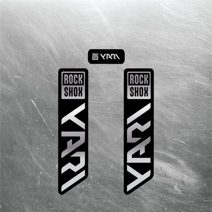 2021 ROCKSHOX YARI Fork Decals / Mountain Bike Fork Decals / Multiple Colors