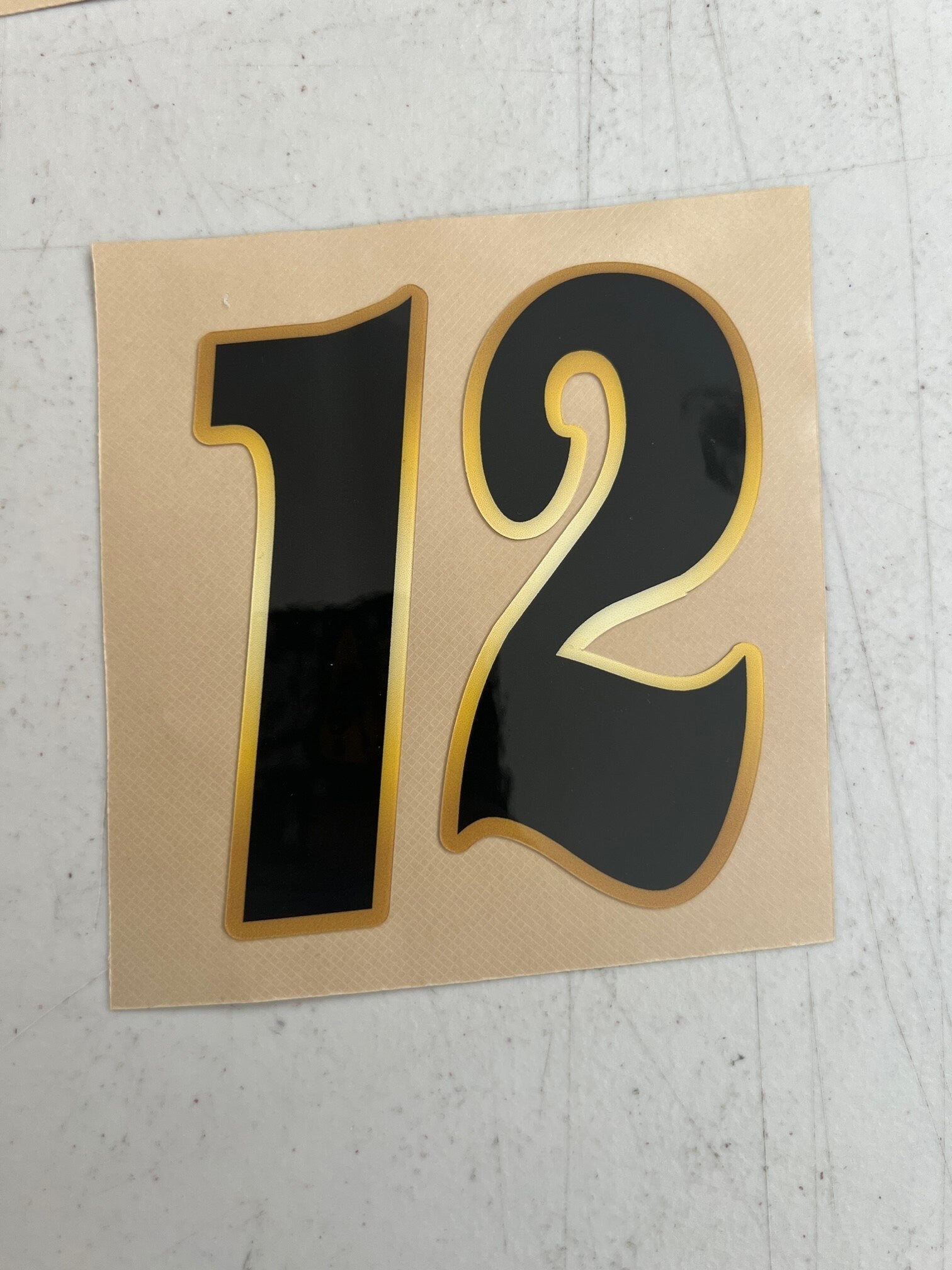 Individual Number Decals, Waterproof Racing Stickers, Car Decals, Personalized Stickers, Racing Decals