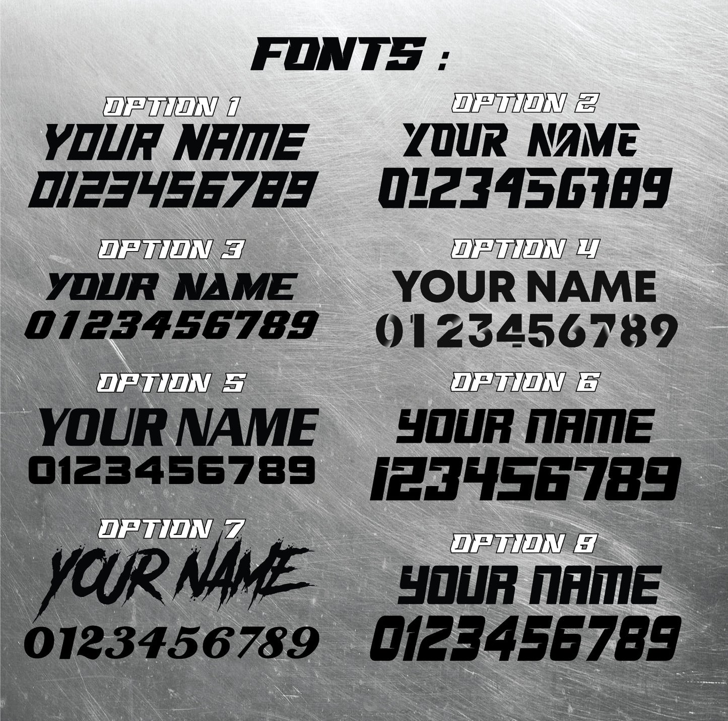 White Sur-Ron Light Bee Graphics Kit, Personalized Name and Number, Custom Sur-Ron Decals