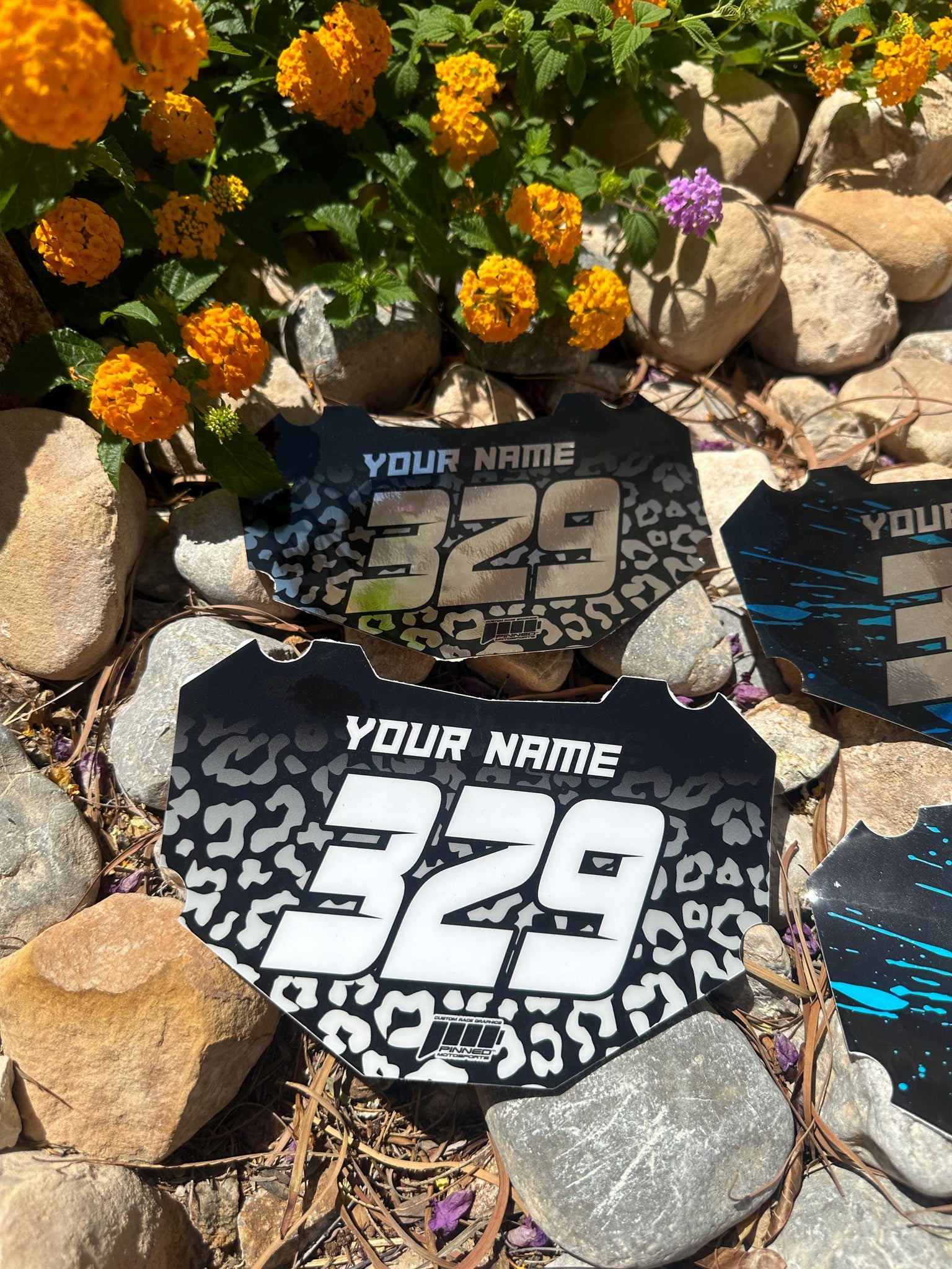 Stacyc Style Plate Graphics | Number Plate Decals | Personalized Plate Decals