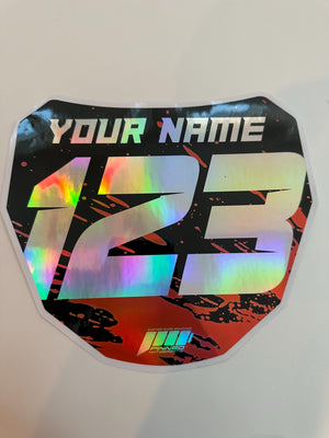 Holographic Vinyl Stickers / Holographic Die Cut Stickers
