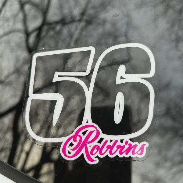 Custom RC Decals | Name & Number Decals | Personalized Decal Set