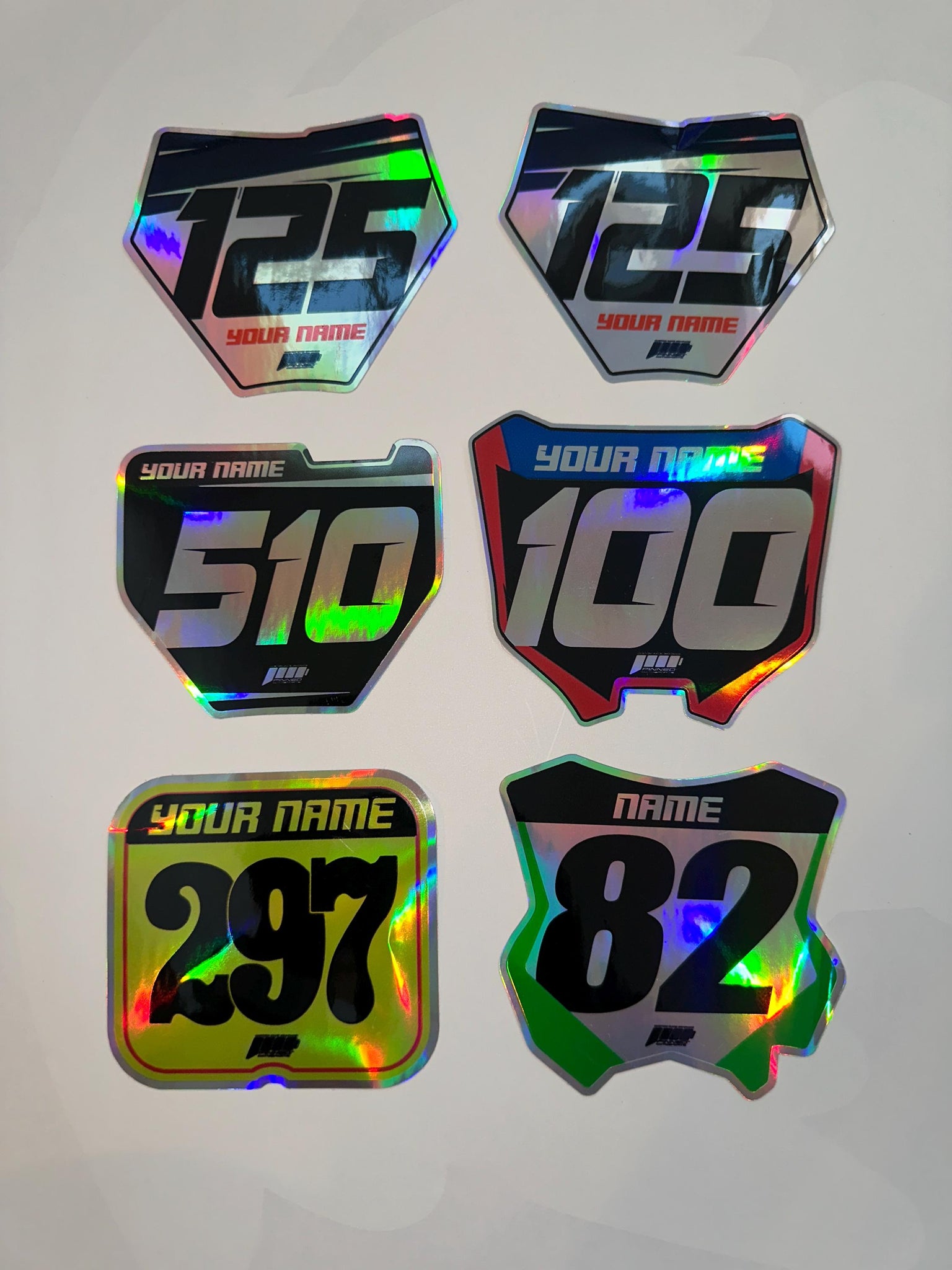 Holographic Vinyl Stickers / Holographic Die Cut Stickers