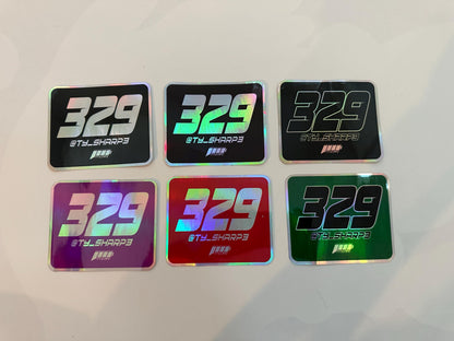 Holographic Vinyl Stickers / Holographic Die Cut Stickers