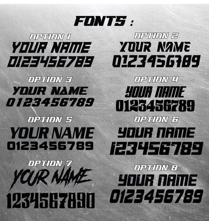 4" Holographic Mini Plate Decals / Holographic Mx Plate decal