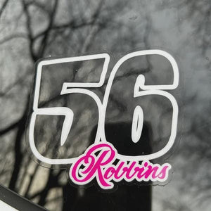 Battery Box Name & Number Decals | Motorcycle Decals | Dyna Decals