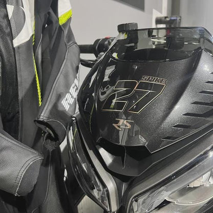 Battery Box Name & Number Decals | Motorcycle Decals | Dyna Decals