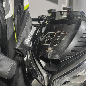 Battery Box Name & Number Decals | Motorcycle Decals | Dyna Decals