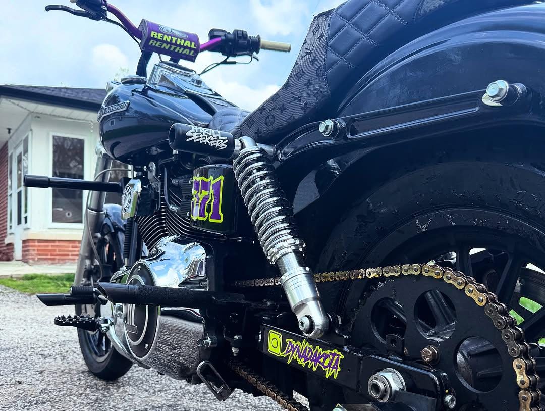 Battery Box Name & Number Decals | Motorcycle Decals | Dyna Decals