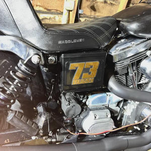 Battery Box Name & Number Decals | Motorcycle Decals | Dyna Decals