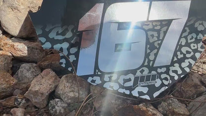 Chrome Colored BMX Number Plate Decals, Custom BMX Plate decal, Clean BMX Plate Decals
