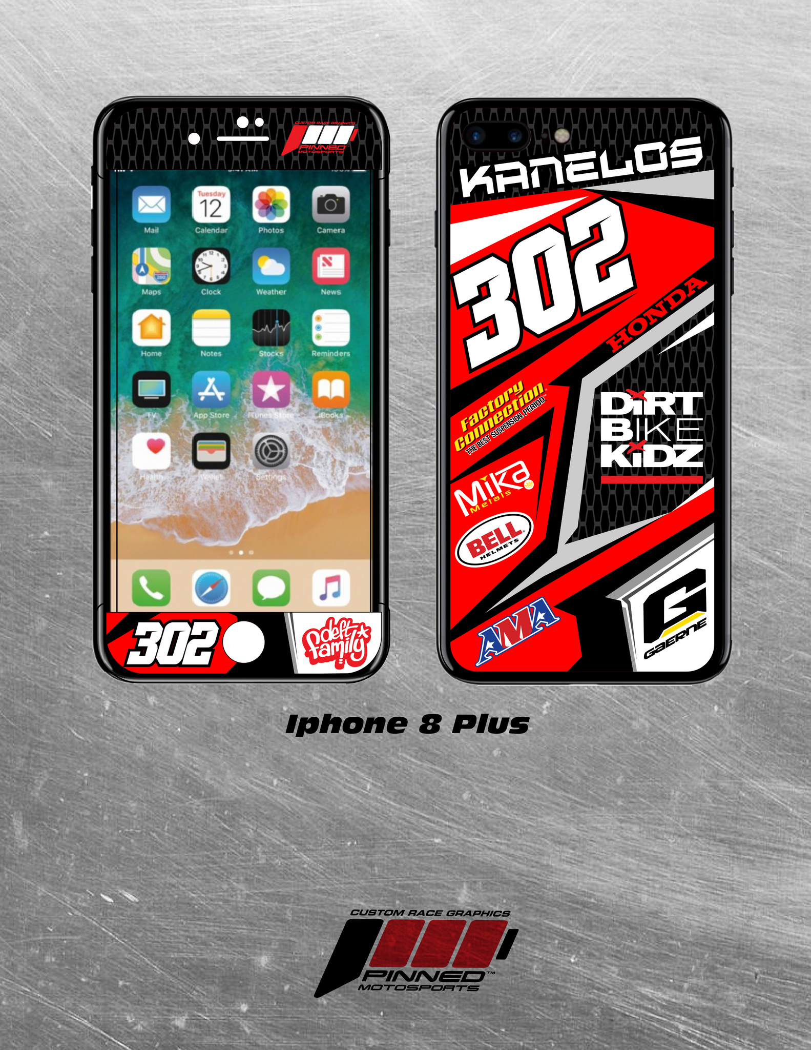 Racer Series Phone Graphic