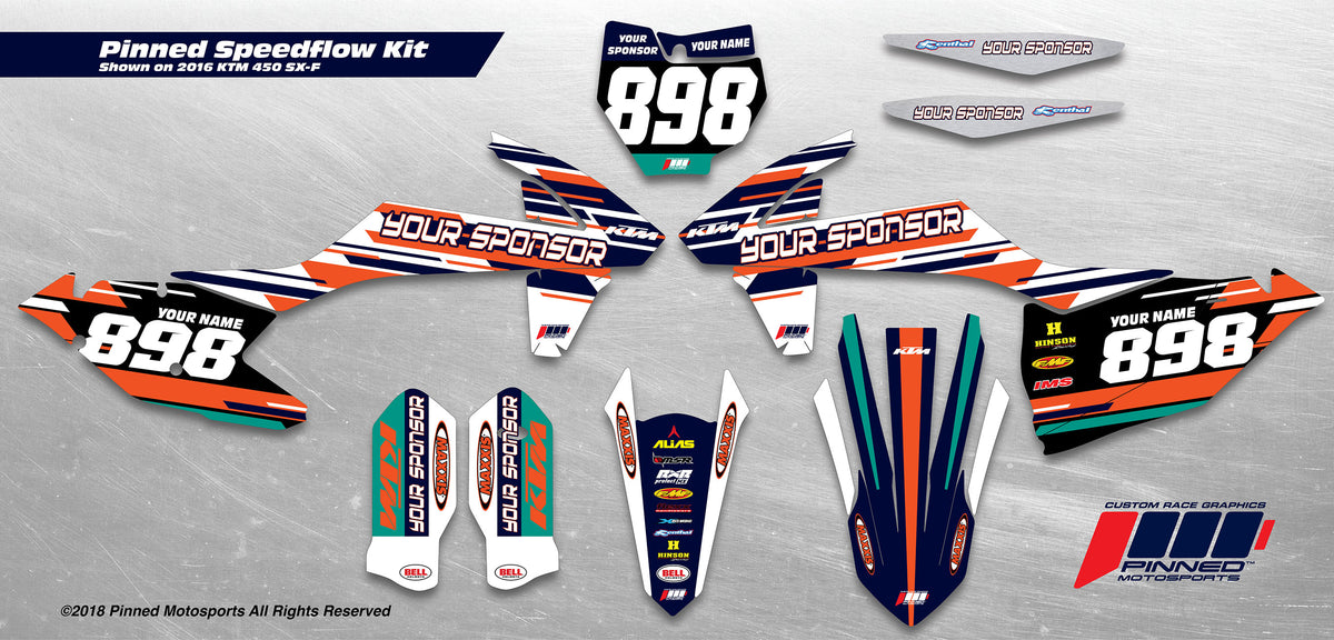 Pinned Speedflow Semi-Custom Graphics