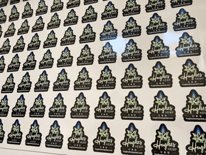 Custom Waterproof Stickers (Eco-Friendly) Decals, Logo Decals, Cut To Any Shape