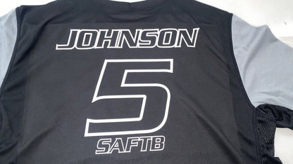 Personalized Rider ID Jersey Name and Number Iron-On Prints