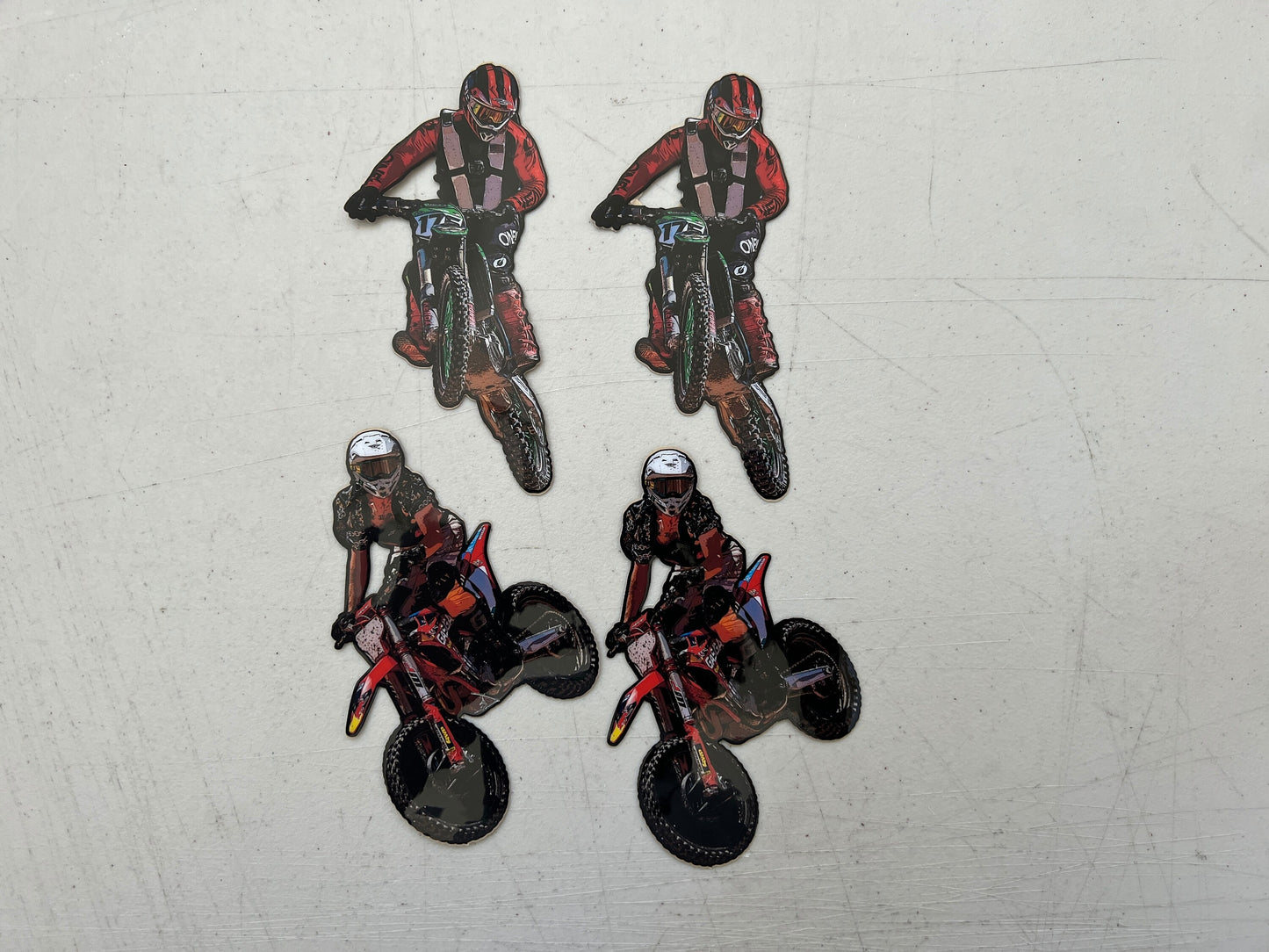 Action Sports Decals, Custom Photo Decal, Motocross Decals, Waterproof Decals, Personalized Decals