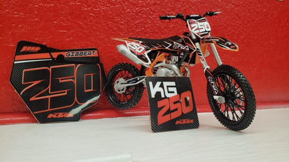 Personalized Number Plate Decals, Custom Name Number Plate decal, Motocross Plate Decals, Waterproof Decals, Number Decals, Any size