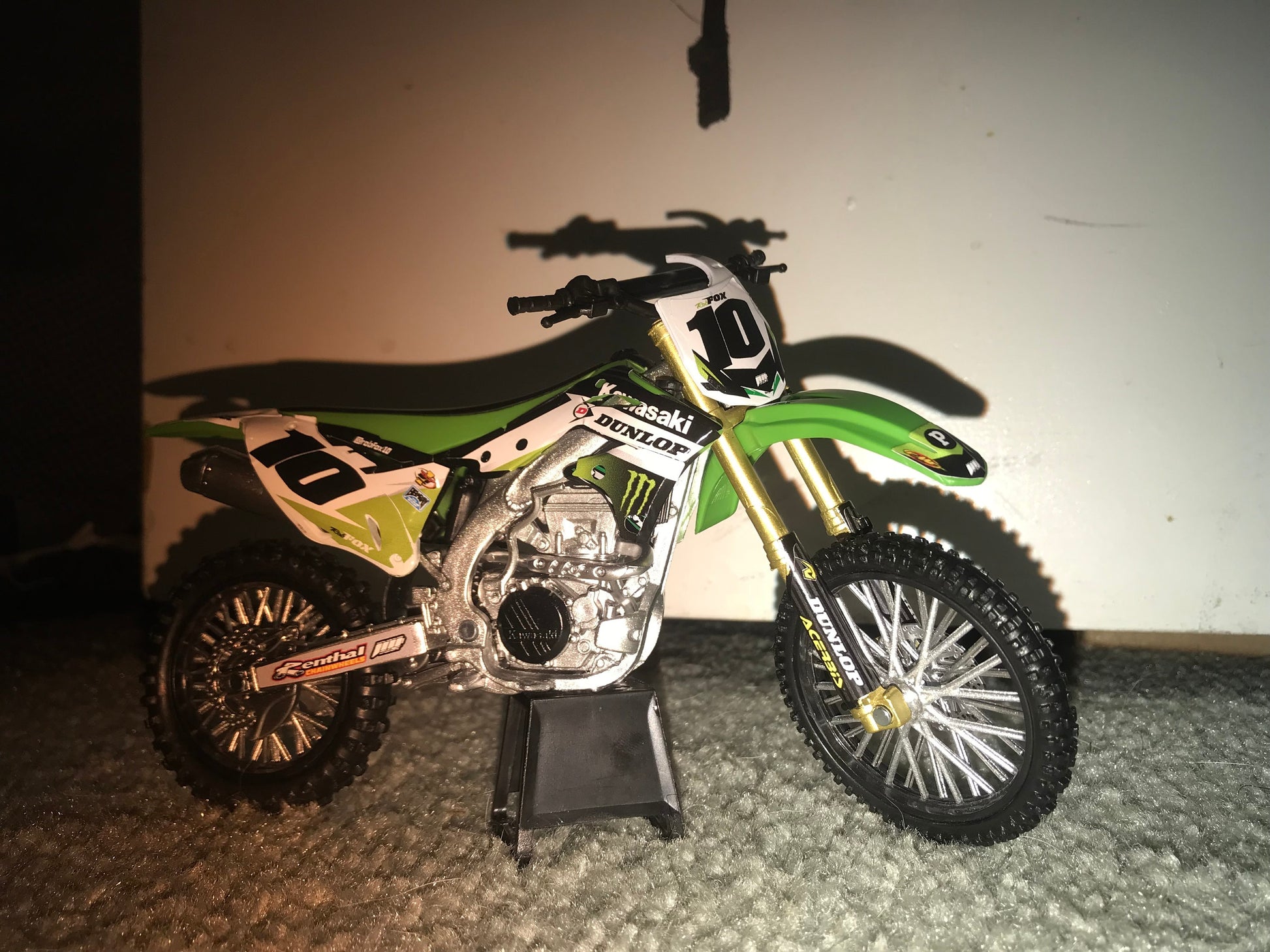 Custom 1:12 Scale Motocross Bike Graphics, Replica Motocross bike Decals, Personalized Model Dirt bike